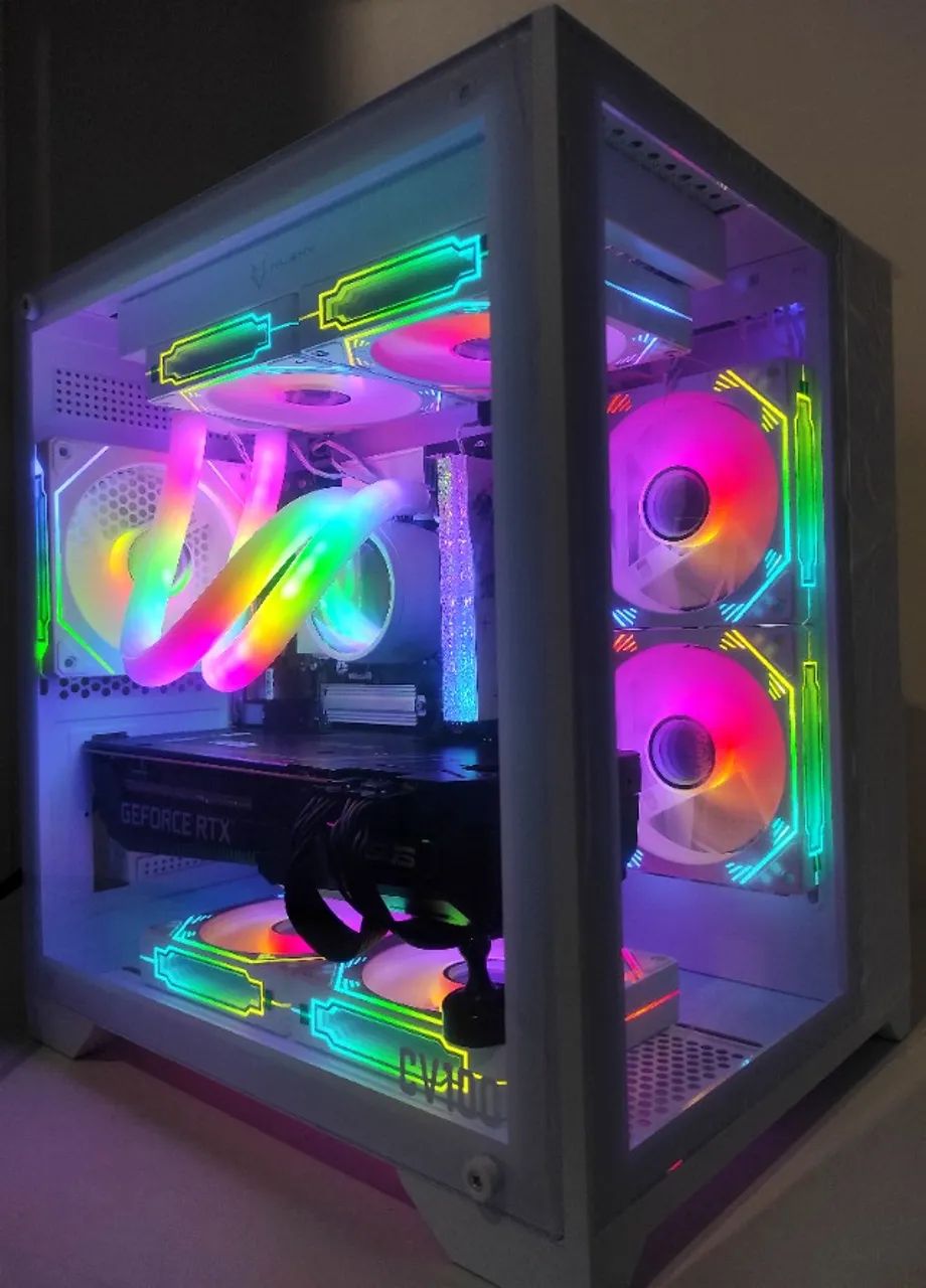 Pc Gamer Aurora i5-14400F (10 Núcleos) ou Ryzen 5 RTX 3070 (NOVO) DDR5