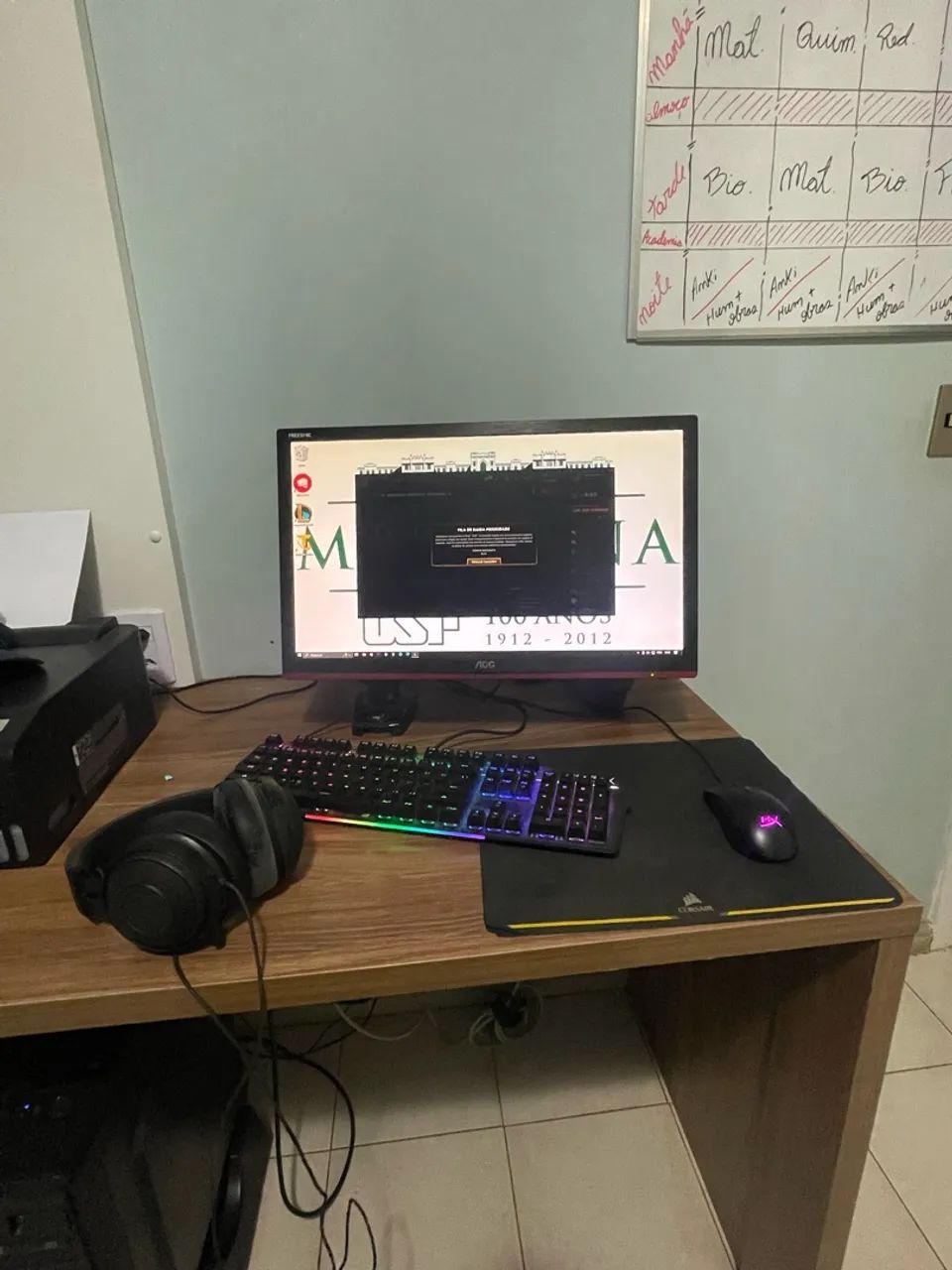 W*a様 i5 4690 gtx960 SSD 240GB H81Mini-IT PC Gamer Completo i5 + GTX 960 + SSD + HD 1TB + Monitor AOC +