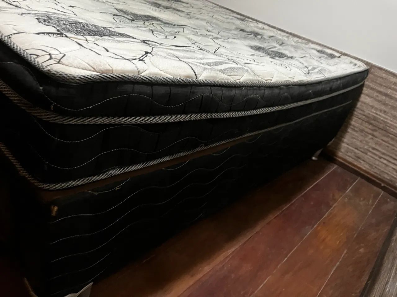 Cama box casal com colchão  - Foto 3