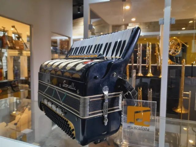 Acordeon 120 baixos Sonelli  - Eletrificada  - Foto 3