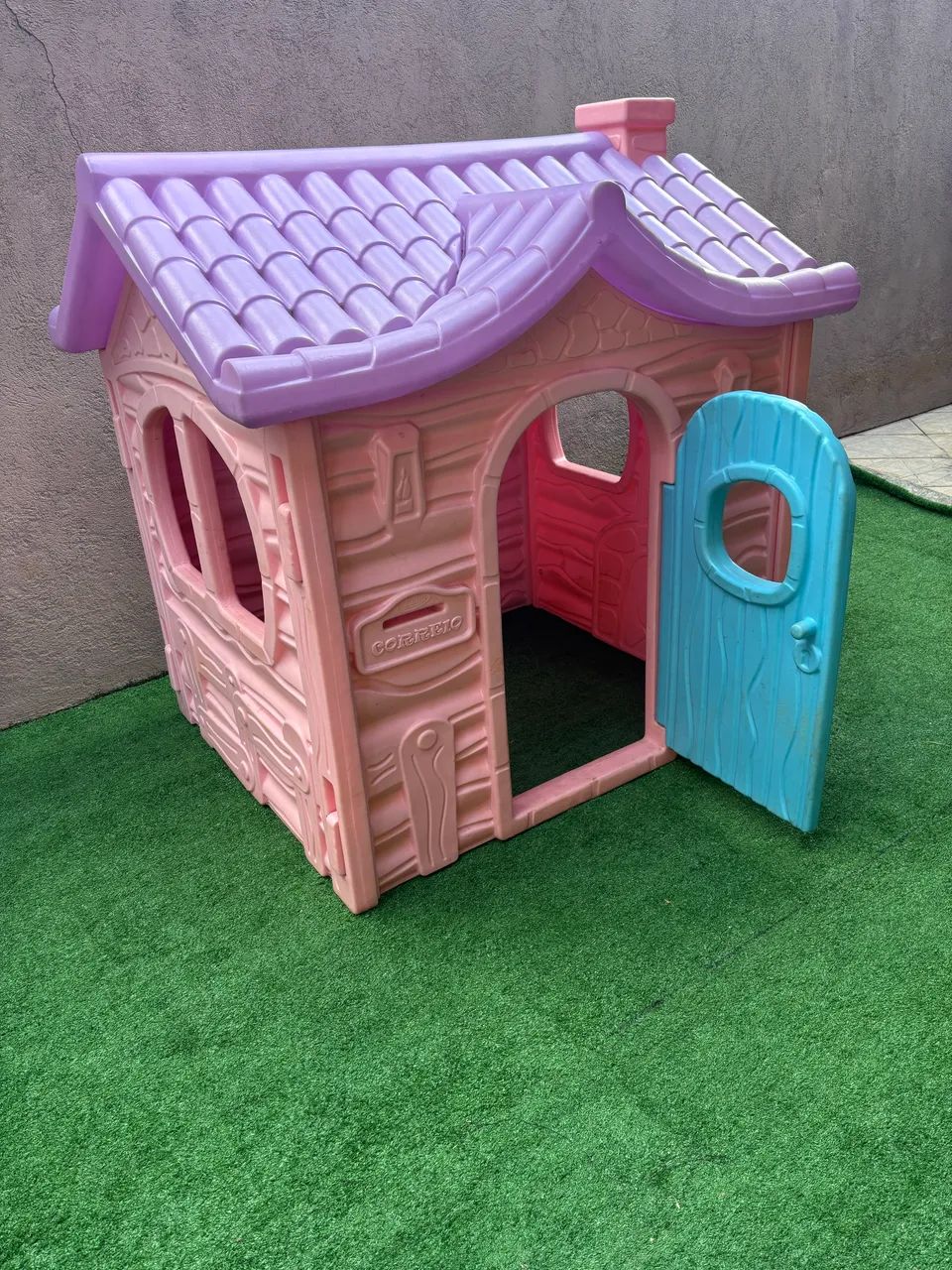 Casinha chalé + escorregador Xalingo - oferta - Foto 3