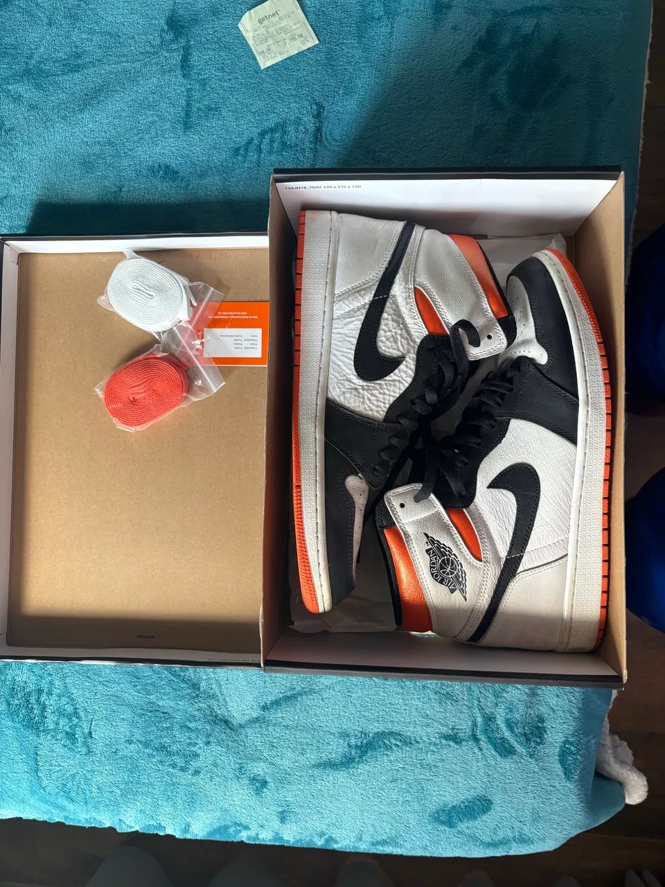 Nike Air Jordan 1 Retro High OG Electro Orange - Calçados Nike Air Jordan 1 Retro High OG Electro Orange - Calçados