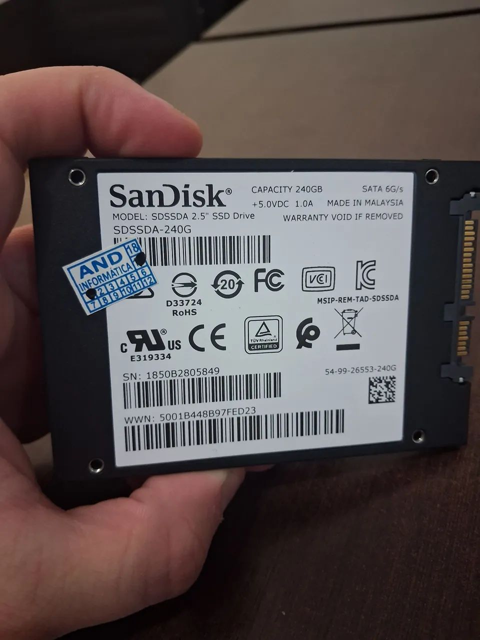 SSD SanDisk 240 GB - Foto 4