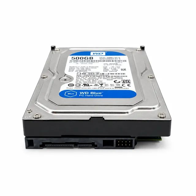 HD Interno Western Digital WD Blue 500GB 3.5 Polegadas SATA III WD5000AZLX Para PC - Foto 3