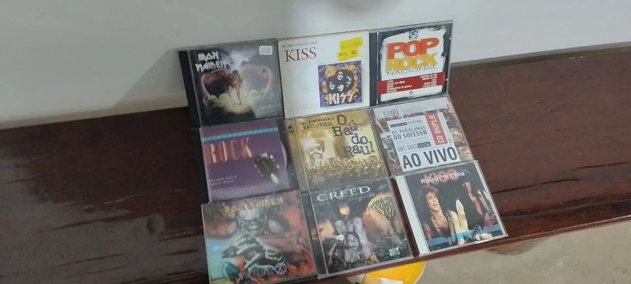 Coleção  CDs  de  rock  são  9 - Foto 2