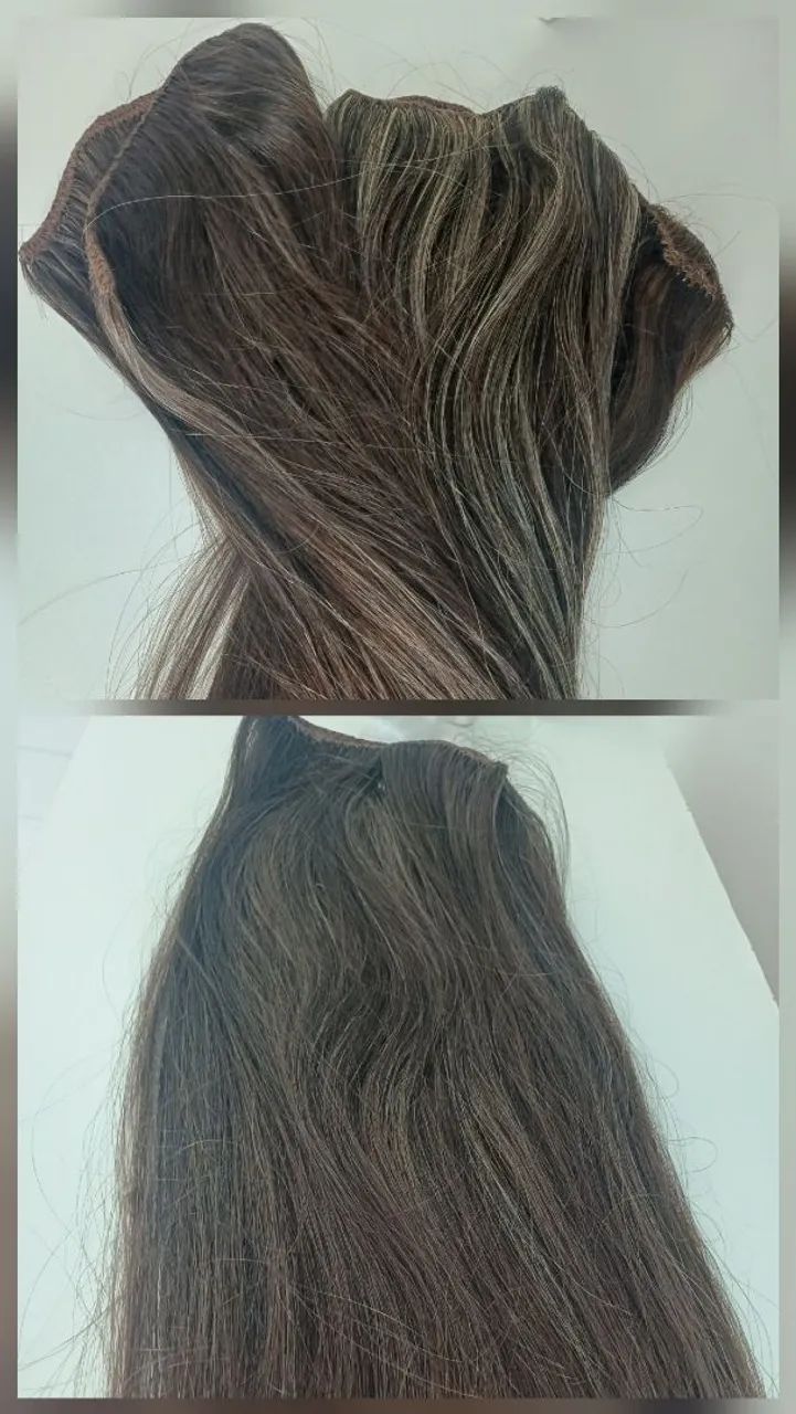 TECELAGEM MANUAL DE CABELO  - Foto 3