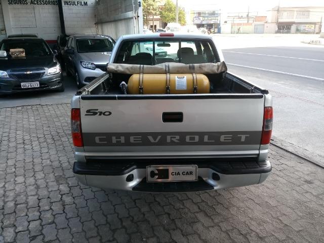 S10 Cabine Dupla 6 Passageiros Gás/GNV Muito Nova! Troco Financio - Foto 4