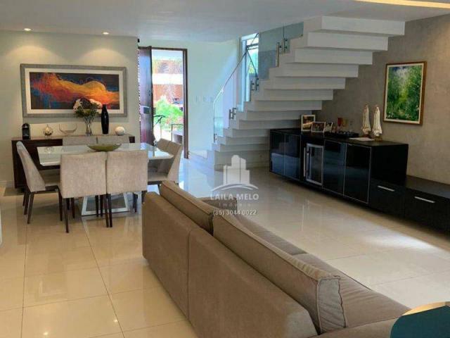 Casa no condomínio jardins ibiza,4 suites,deck com piscina,eusébio - Foto 4