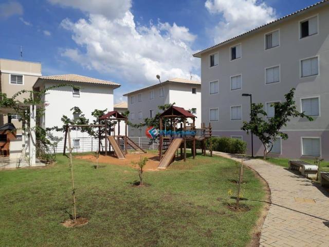 Apartamento com 2 dormitórios para alugar, 45 m² por r$ 550,00/mês - residencial guairá -