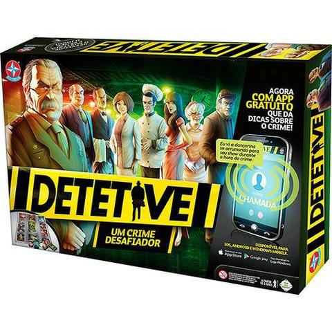 Jogo Detetive Estrela Com App Tabuleiro 2 Em 1 Investigação