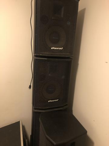 Vendo som completo ativo oneal e mesa x32 - Foto 2