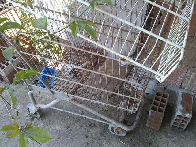 Vendo três carinho de super mercado