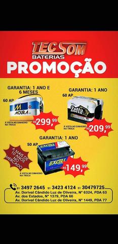Promoção de Baterias
