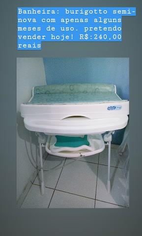 BANHEIRA DA MARCA: BURIGOTTO PRA VENDER HOJE! R$: 175,00reais contato: - Foto 3