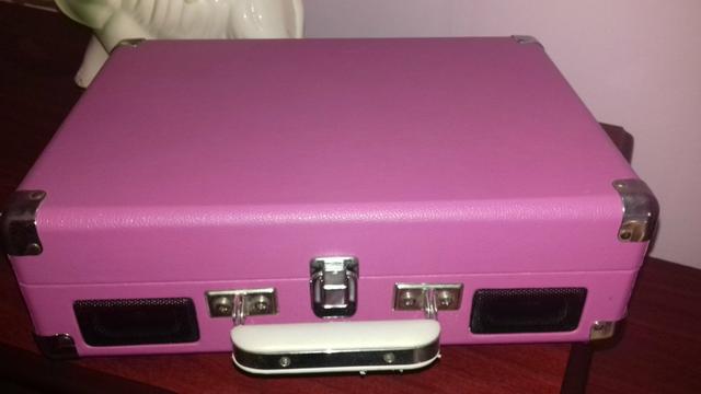 Vitrola Portátil Crosley Rosa - Foto 4