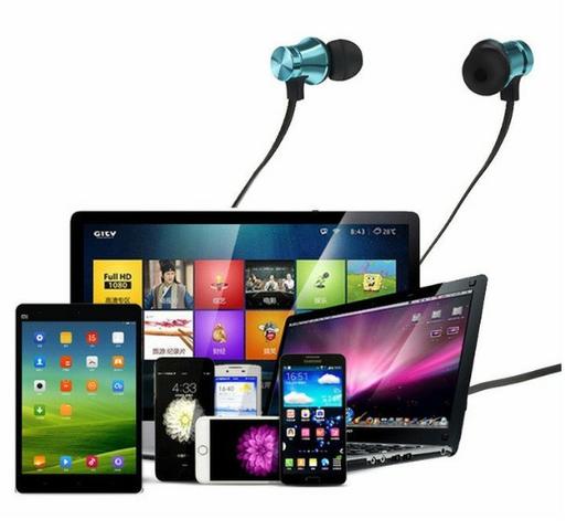 Fone de Ouvido Bluetooth Recarregável Novo