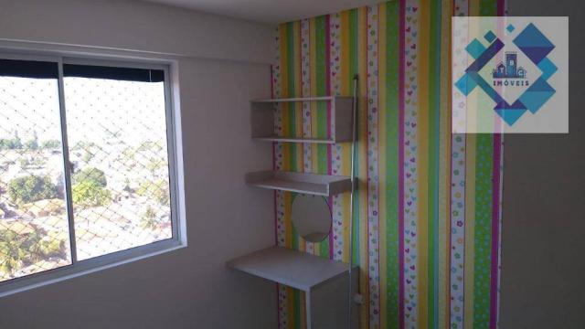 Apartamento com 3 dormitórios à venda, 63 m² por R$ 260.000 - Parangaba - Fortaleza/CE - Foto 5