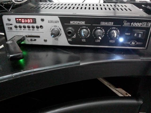 Slim 1000 som ambiente com usb