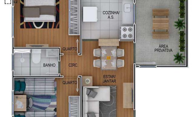 Residencial dos Lírios - Apartamento de 2 quartos em Limeira, SP - ID3979 - Foto 9