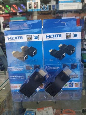 Extensor Hdmi 3d Via Cabo De Rede Rj45 Cat5e/6, (Promoção !!!)