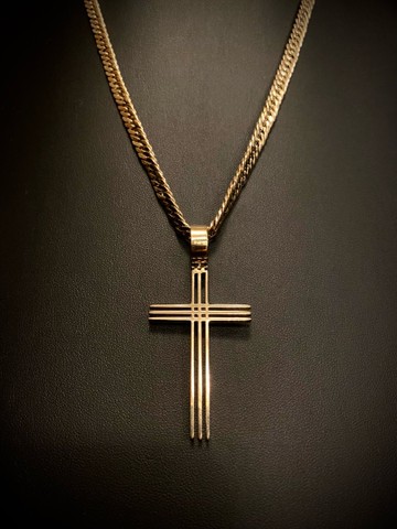 Conjunto em ouro 18k 31 gramas - Foto 4