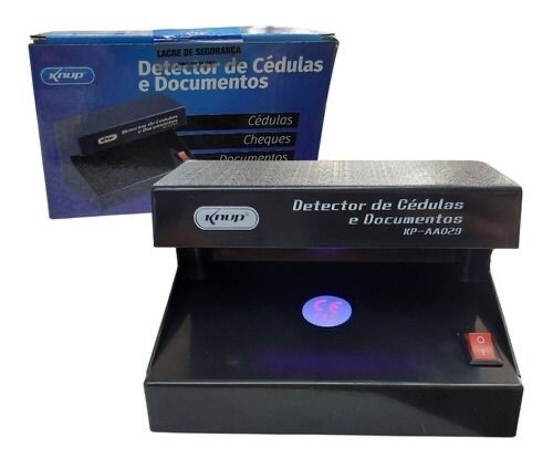 Detector de Cédulas documentos e cheques knup