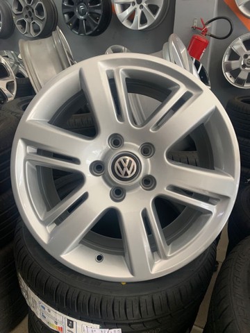 Jogo de rodas Amarok aro 17 Furação 5x120
