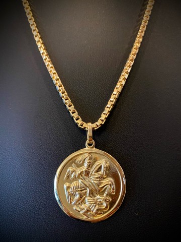 Conjunto em ouro 18k de 25,7 gramas - Foto 3