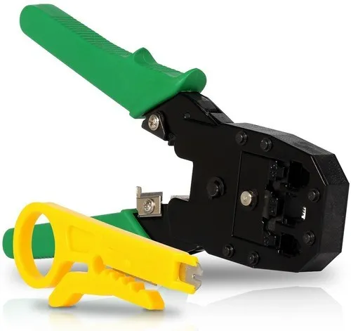 Alicate Para Crimpagem Cabo De Rede Rj45 E Telefônico Rj11