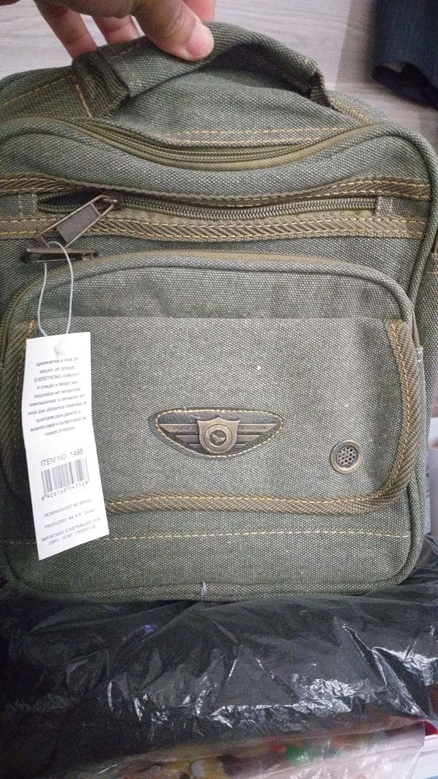 Bolsa transversal unissex - Foto 2