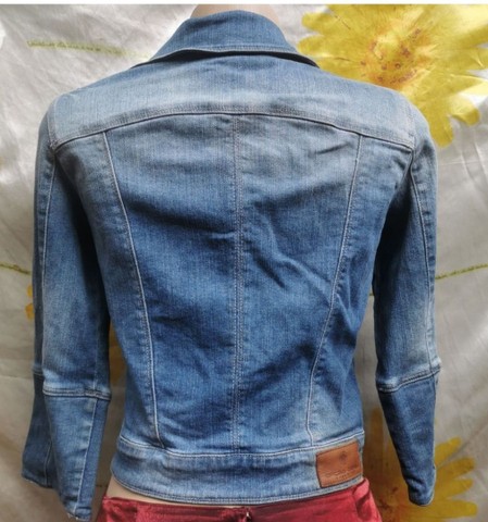jaqueta opção jeans tam m - Foto 2
