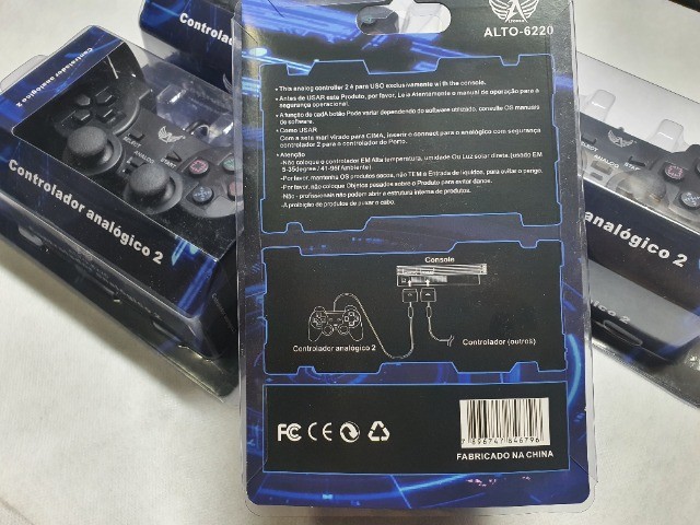 Controle para PlayStation 2 - Novo
