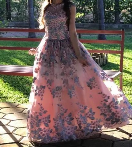 Vestido de festa com 2 saias - Foto 4