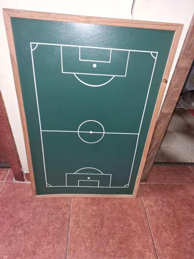 Jogo Futebol Infantil De Mesa Pebolim Manual Campo Botao