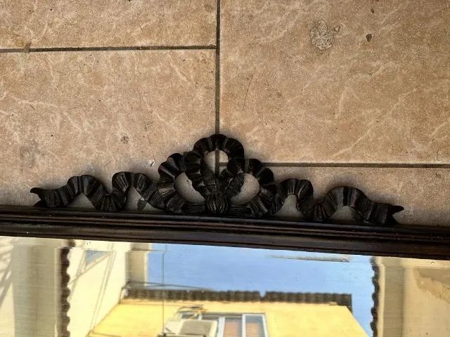 Aparador Com Espelho De Parede Em Cerejeira - Foto 4