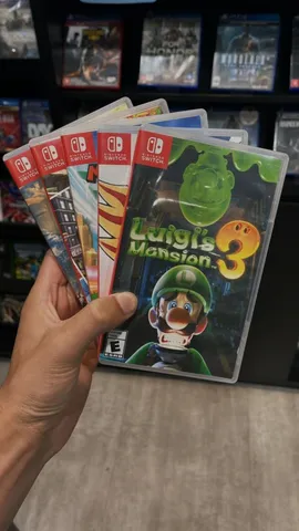 Jogo Luigi's Mansion 3 Nintendo Switch Midia Fisica