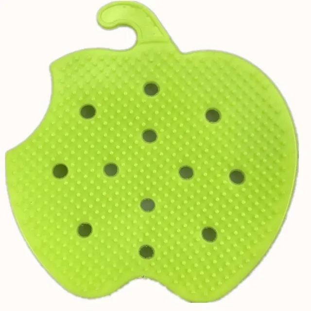  Kit Escova Esponja Limpa Vegetais Legumes Louça Filtro Ralo - Foto 5