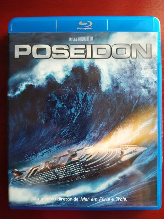 Filme "Poseidon" (Blu-ray usado em estado de novo)