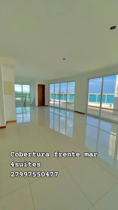 4 suítes em frente ao mar