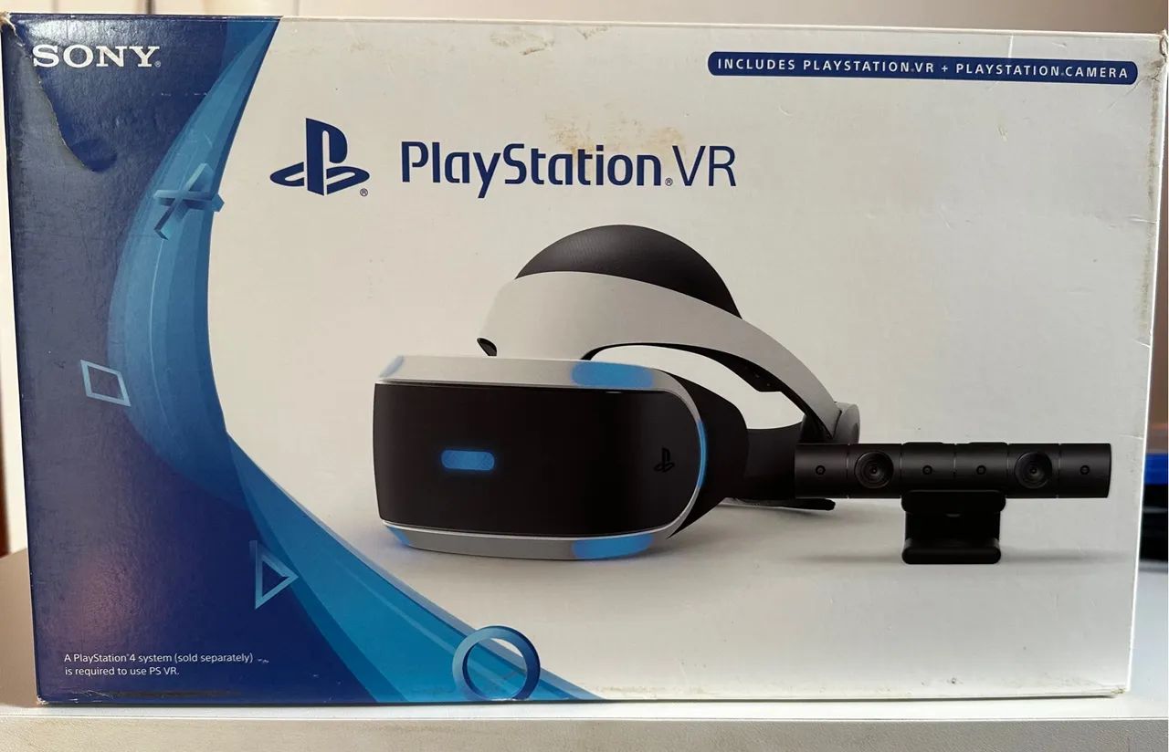 Óculos PlayStation VR -PS4 - Peças e Acessórios de Vídeo Game