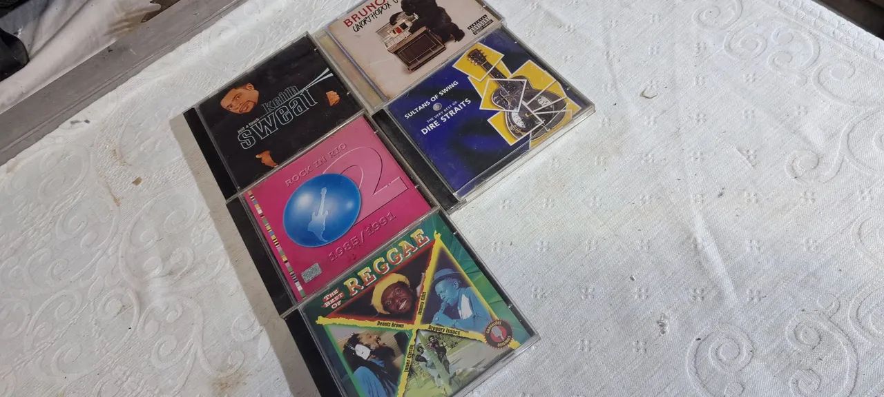 CDs internacionais raridade 