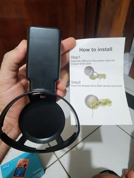 Suporte para Amazon Echo Dot 4 ou 5- Novo