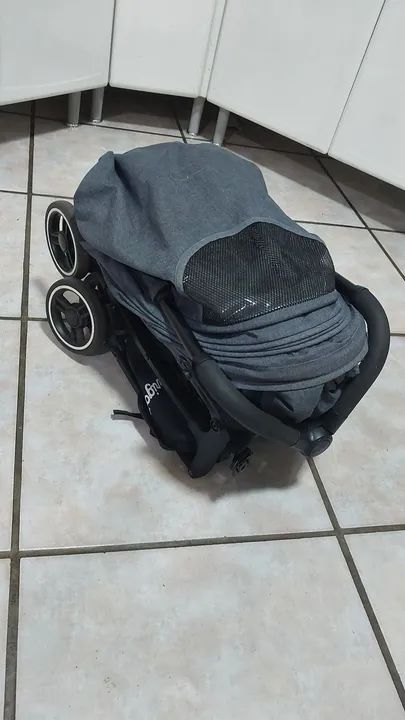 Carrinho de bebê it Burigotto - cinza 0 a 15kg - Foto 5