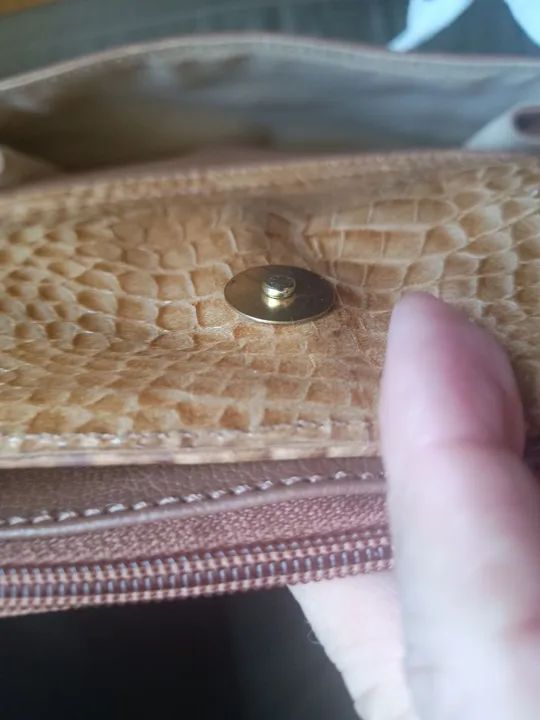 Bolsa de Ombro Marrom Grinelli - Foto 5