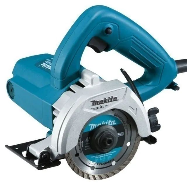 Serra Mármore Profissional 4100NH3ZX2 1300W com 2 Discos Makita Original - Foto 3