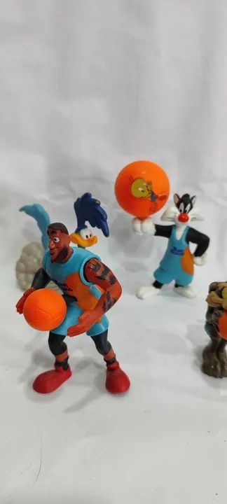 Bonecos Space Jam - Looney Tunes Coleção MC Donald's Usado  - Foto 4