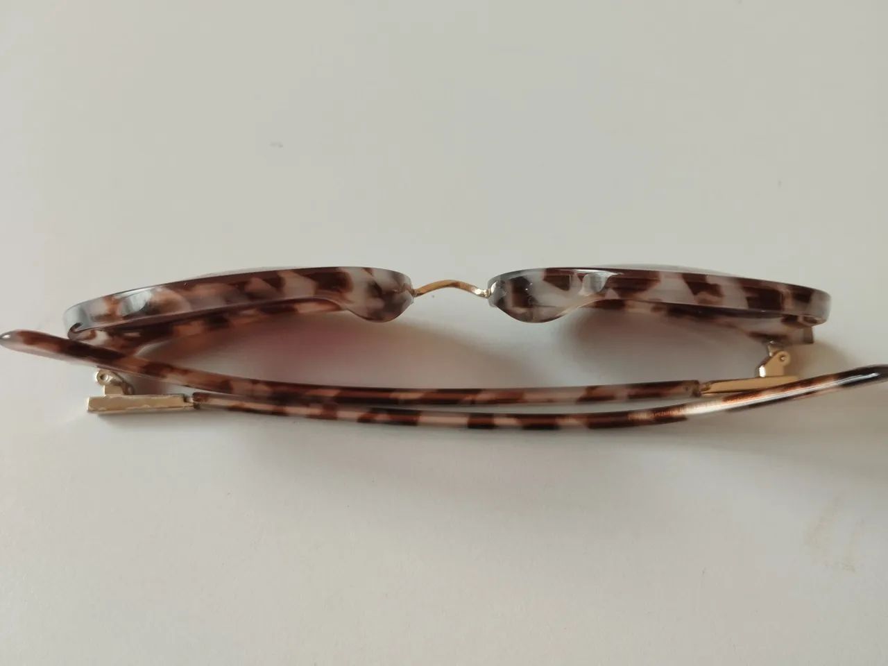 Óculos Sol MASSIMO DUTTI _ animal print - excelente estado  - Foto 4