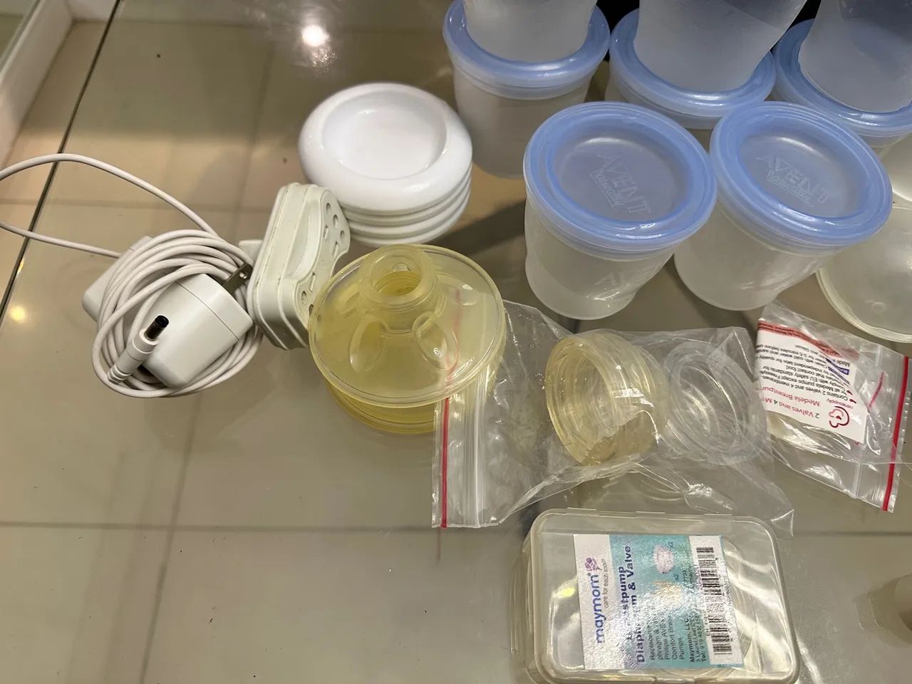 Super kit extrator de leite Avent Philips com bolsa (automático) - Foto 3