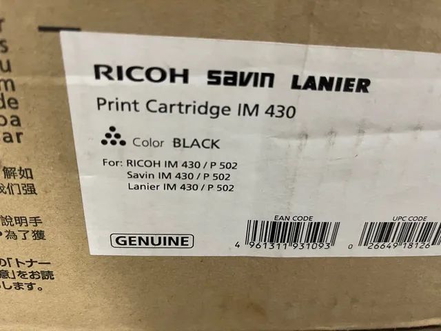 Cartucho novo ricoh im 430 - Foto 2