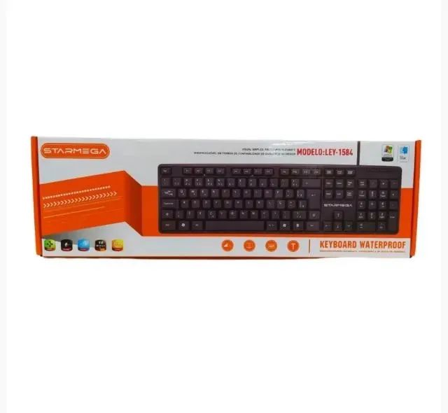 Teclado USB de Escritório 